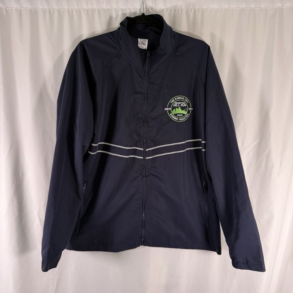 Kansas City Hospital Hill 50th Anniversary Half Marathon Jacket Unisex Large